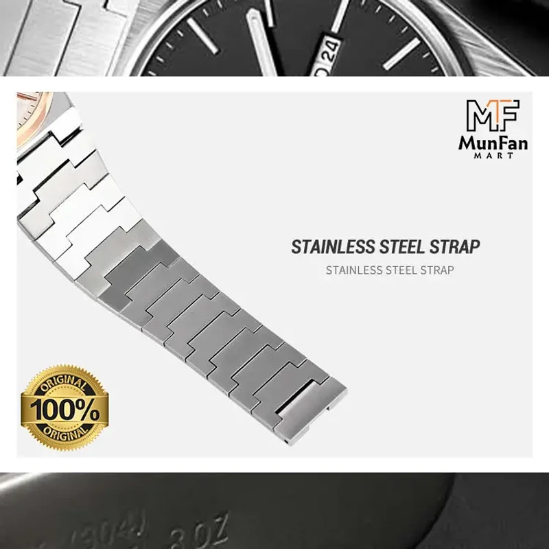 Original SKMEI 9288 Silver Black Man's Watch - Image 5