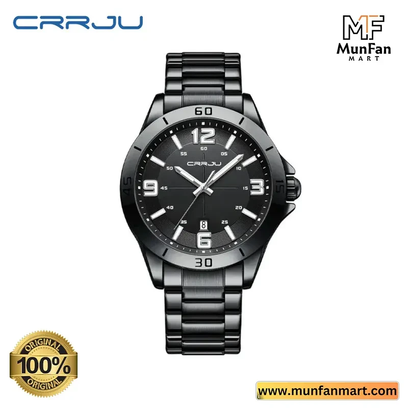 Original CRRJU 5003 Man’s Watch Full Black - Image 5