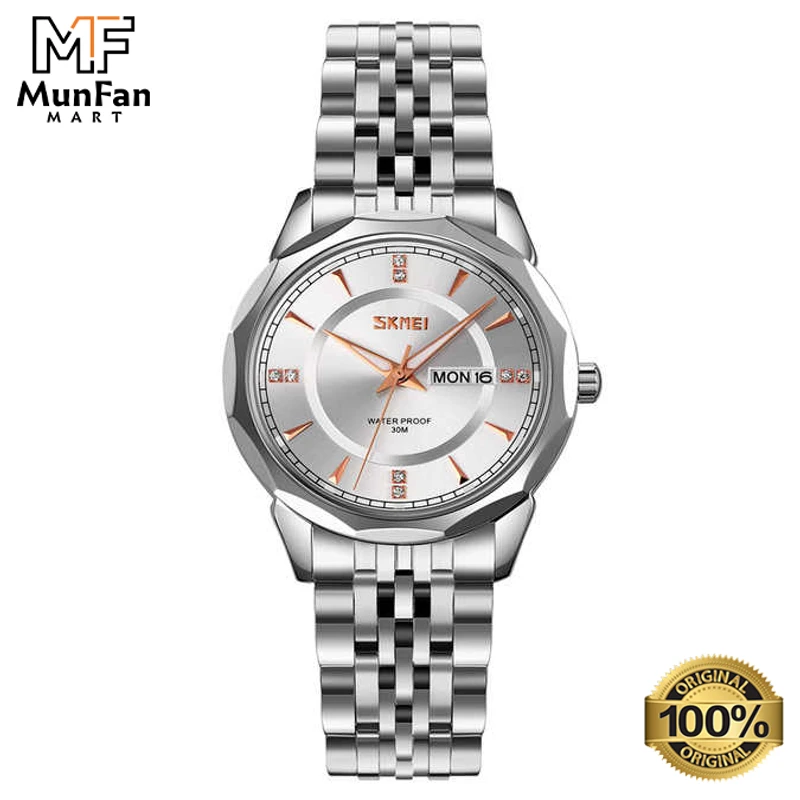 Original SKMEI 9268 Full Silver Man's Watch - Image 4